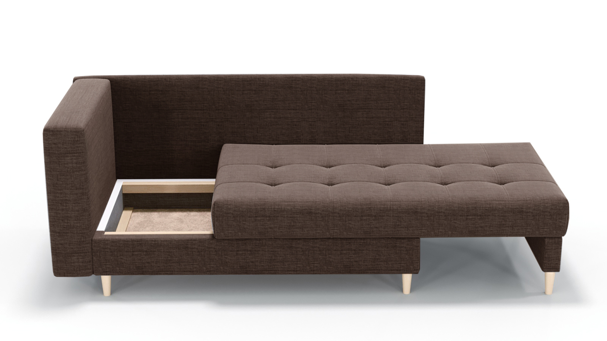 Кушетка диван, Кушетка Лея, рогожка