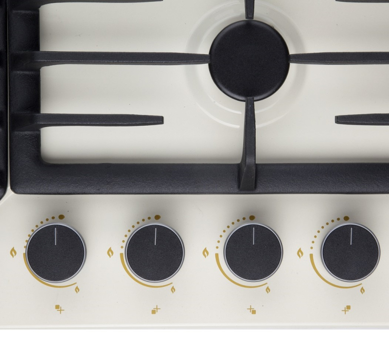 Встраиваемые варочные панели, Газовая варочная панель Konigin Blaze 604 Эмаль