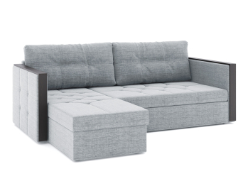 Диван-кровать угловой Даймонд дельфин, рогожка Люкс