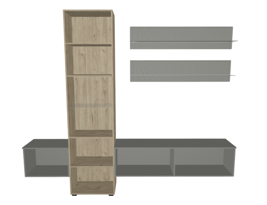 Стенки для гостиной, Модульная гостиная Стелла композиция 3