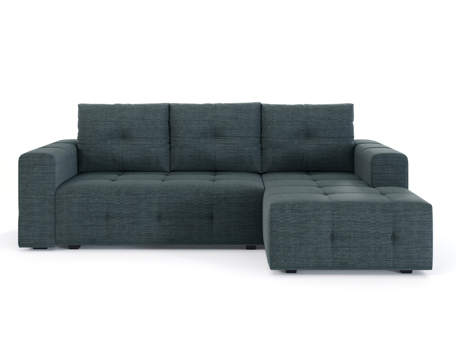 Диваны угловые в гостиную, Диван-кровать угловой Прадо, еврокнижка, рогожка Люкс