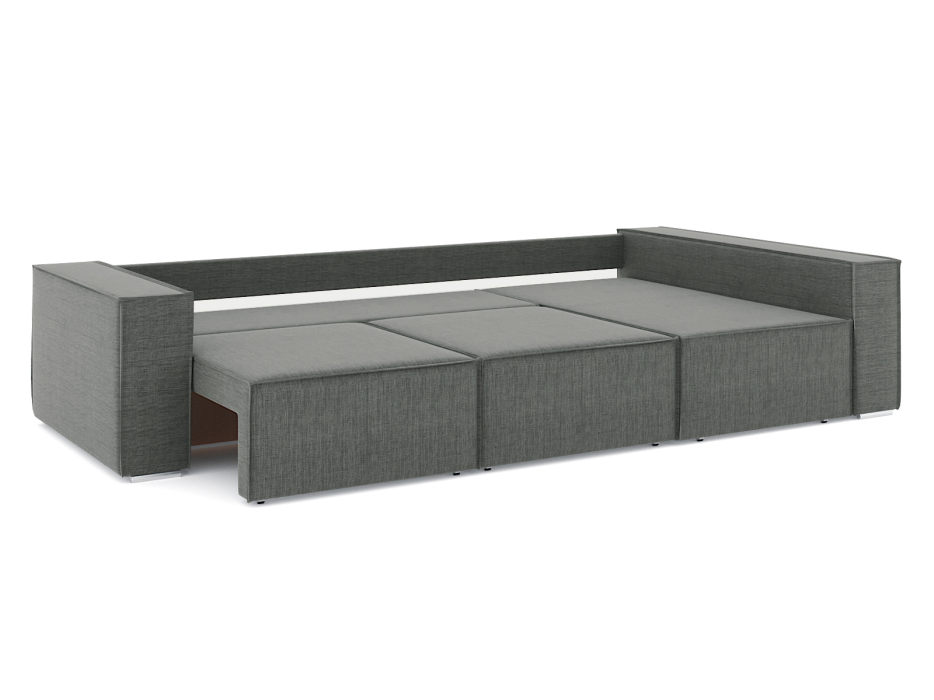 Диваны угловые в гостиную, Диван-кровать угловой Фостер Лофт, еврокнижка рогожка