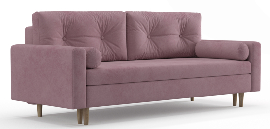 Диван-кровать Таврида, пружинный блок, велюр