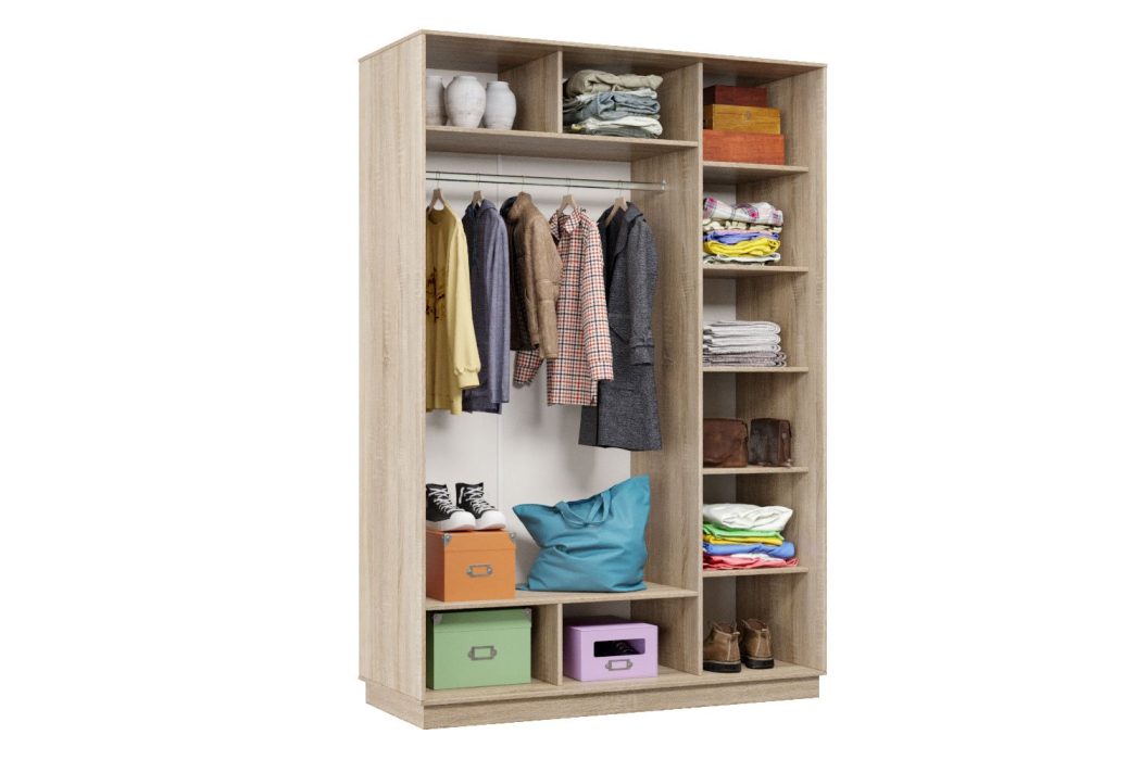 Шкафы-купе 2-х дверные, Шкаф-купе Премьер 10 (01ЗГ;01ЗГ) фасады зеркало графит/двухдверный/Профиль чёрный муар