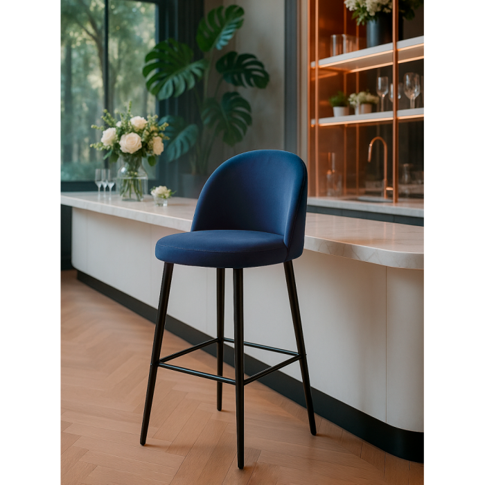 Стулья, Барный стул Амизуре,велюр