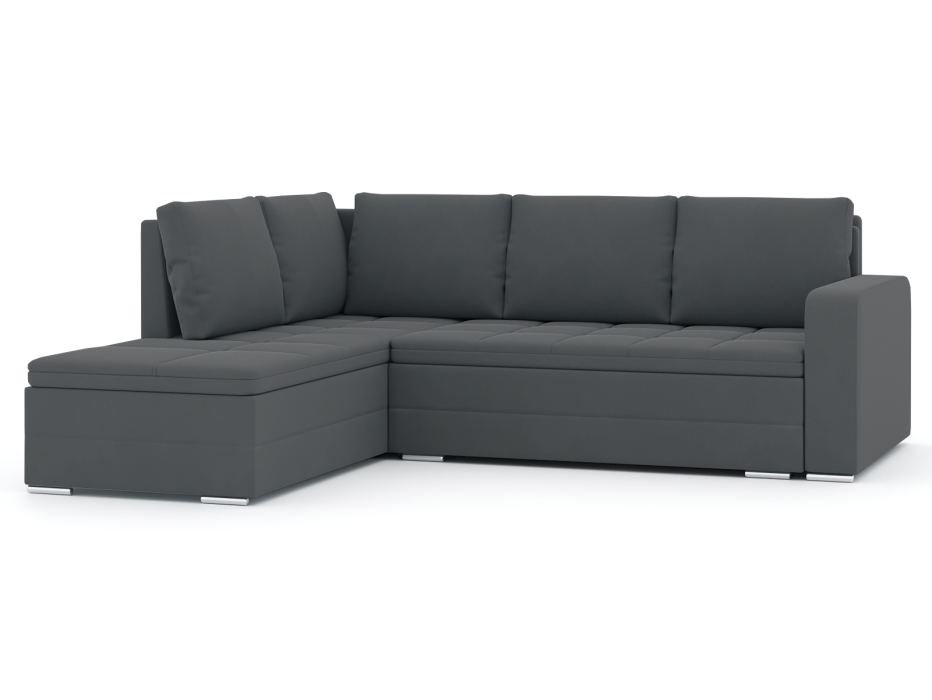 Диваны угловые в гостиную, Диван-кровать угловой еврокнижка Бромен, рогожка