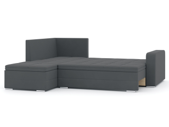 Диван-кровать угловой еврокнижка Бромен, рогожка