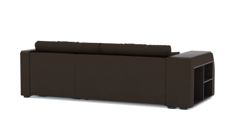 Диван-кровать угловой Брюссель дельфин, велюр