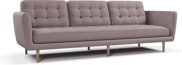 Диван прямой нераскладной Неаполь 1, велюр