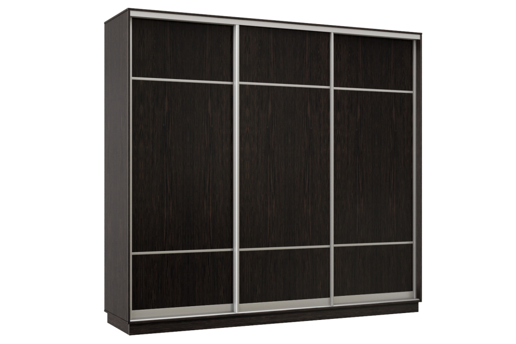 Шкафы-купе, Шкаф-купе Премьер Лайт 59 (08;08;08) трехдверный