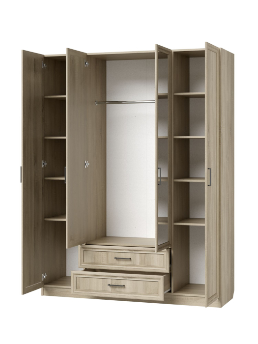 Для одежды, Шкаф распашной МДФ ШК-4/2