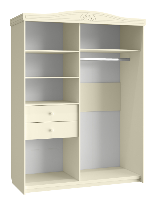Шкафы-купе 2-х дверные, Шкаф-купе Ассоль плюс АС-16
