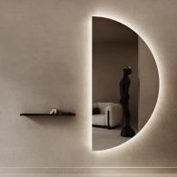 Зеркала в спальню, Зеркало арка большое с подсветкой RONTUS NF LED XL