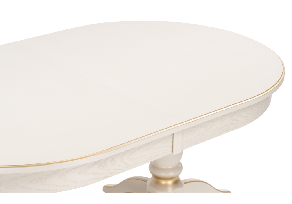 Обеденные столы, Стол деревянный Дейвер 160(220)х100 (золото)