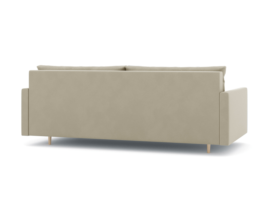 Диваны еврокнижки, Диван-кровать Милли с подлокотниками, велюр