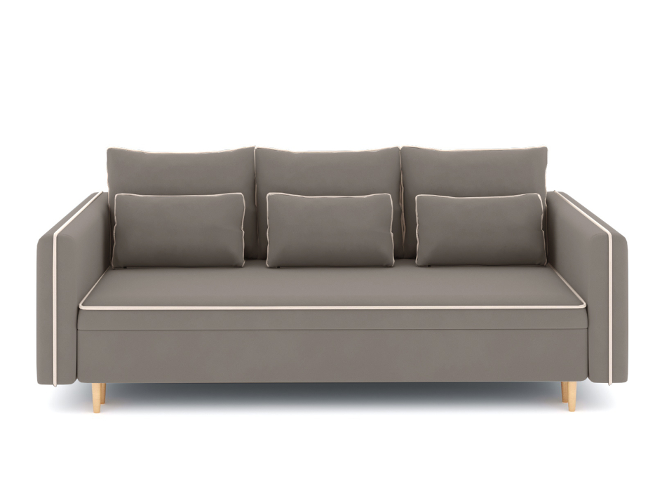 Диваны еврокнижки, Диван-кровать еврокнижка-пантограф Рон, велюр