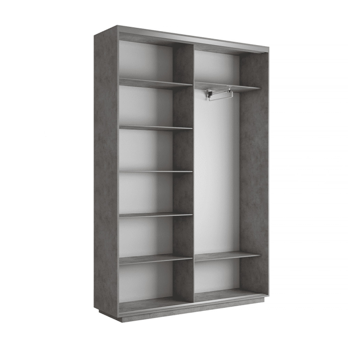 Шкафы-купе 2-х дверные, Шкаф-купе Экспресс 2-х дверный Фотопечать Шелк Стекла 160х45х240