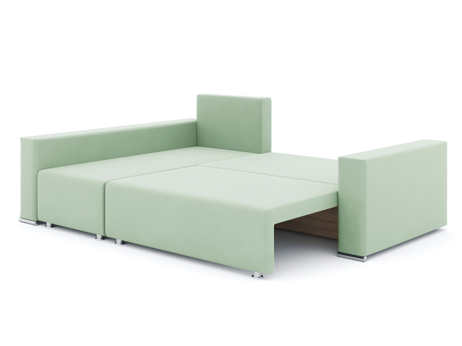 Диваны угловые в гостиную, Диван-кровать угловой Марко еврокнижка, велюр