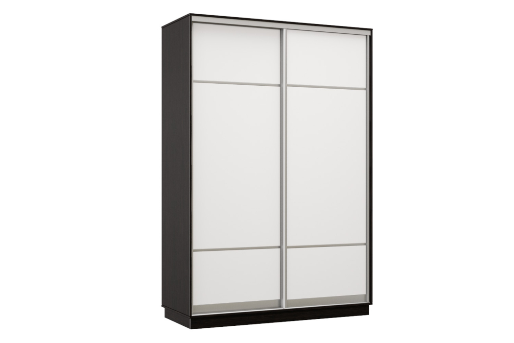 Шкафы-купе, Шкаф-купе Премьер Лайт 02 Мини (08;08) двухдверный