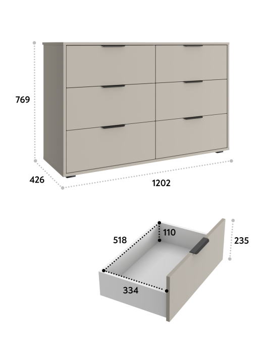 Комоды, Комод Оптима ОП-15