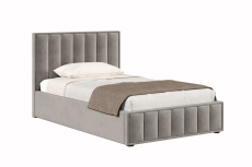 Мягкая кровать, Кровать Анкона 1200 с подъёмным механизмом, велюр