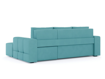 Диван-кровать угловой Прадо, еврокнижка, велюр