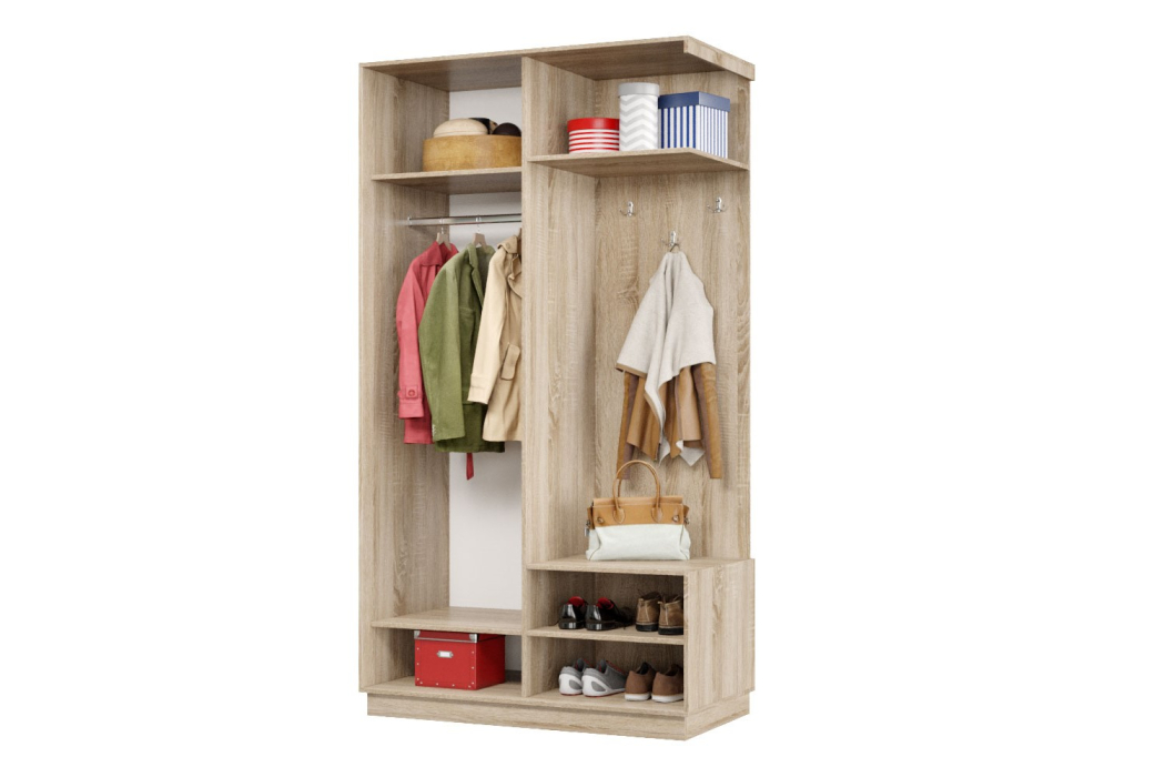 Прихожие, Прихожая Премьер 04 Лайт 11 Правая Мини