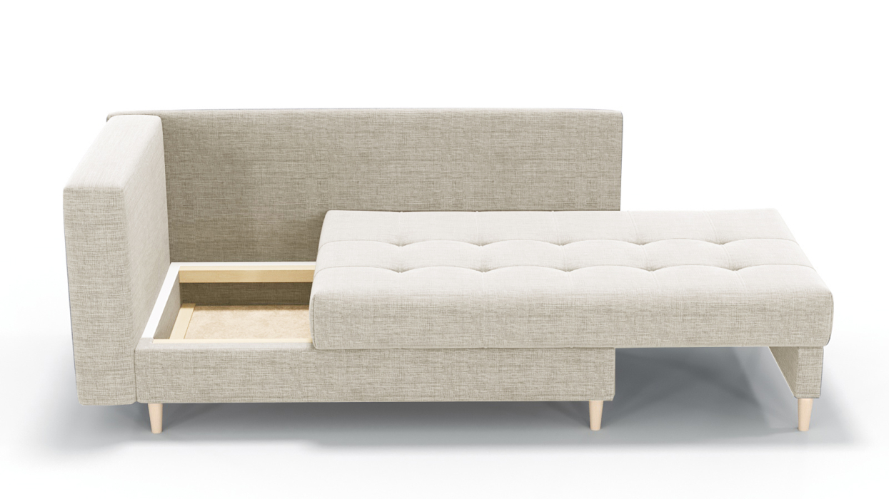 Кушетка диван, Кушетка Лея, рогожка