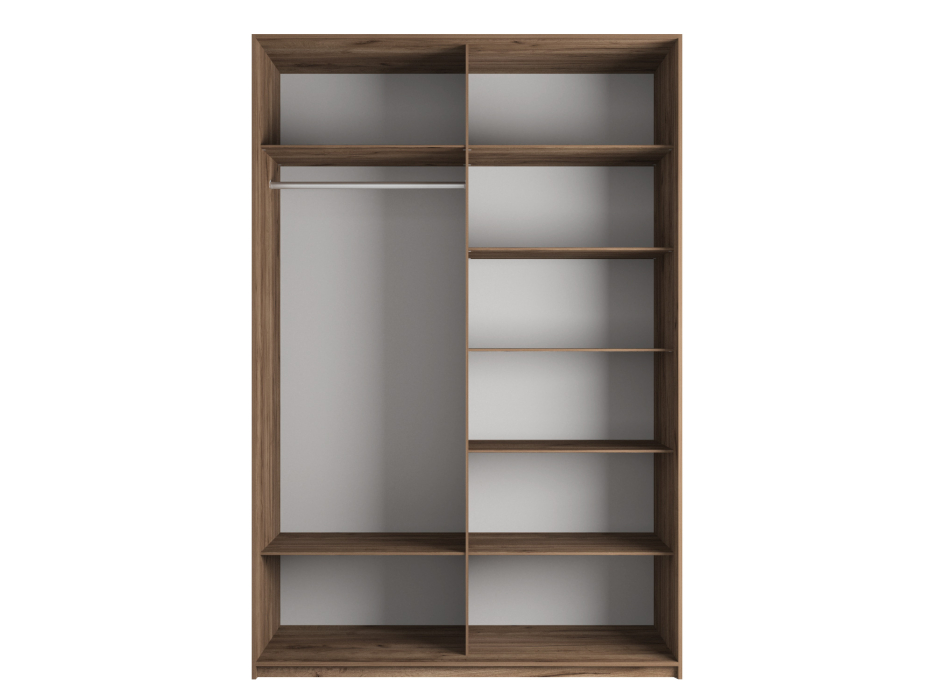 Шкафы-купе 2-х дверные, Шкаф-купе Эста ДСП+ДСП 160х66х240