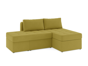 Диван-кровать угловой Оливер еврокнижка-трансформер, велюр