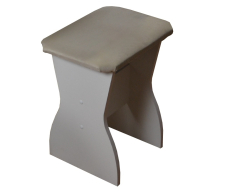 , Табурет ОЛЯ белый Форест 04 (к-т 2шт.)