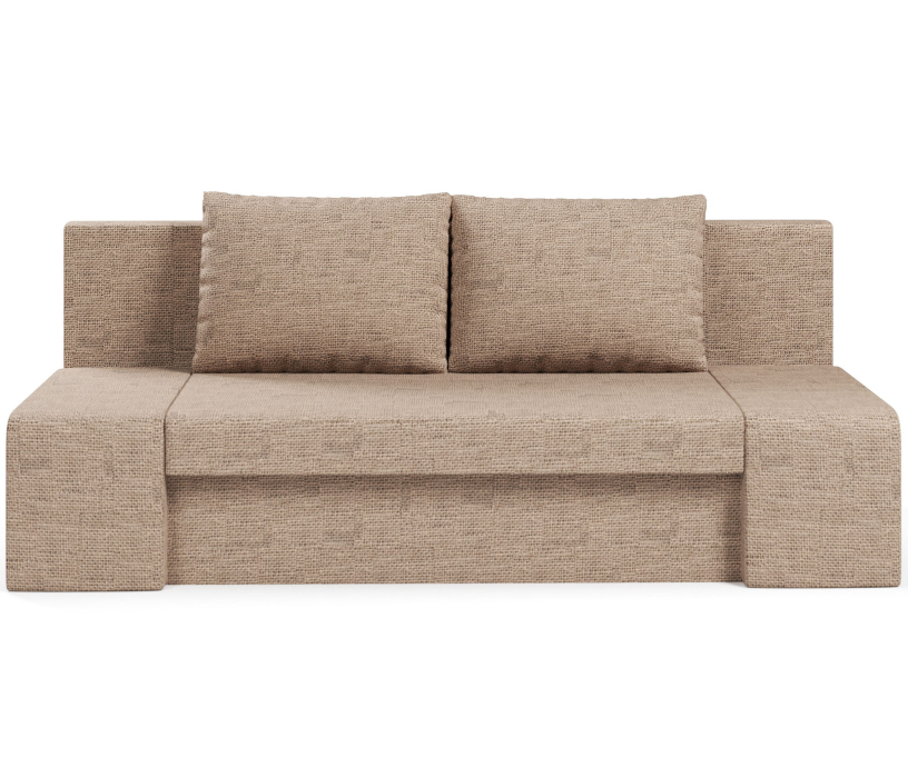 Диваны прямые, Диван-кровать прямой Сан-Ремо еврокнижка,рогожка