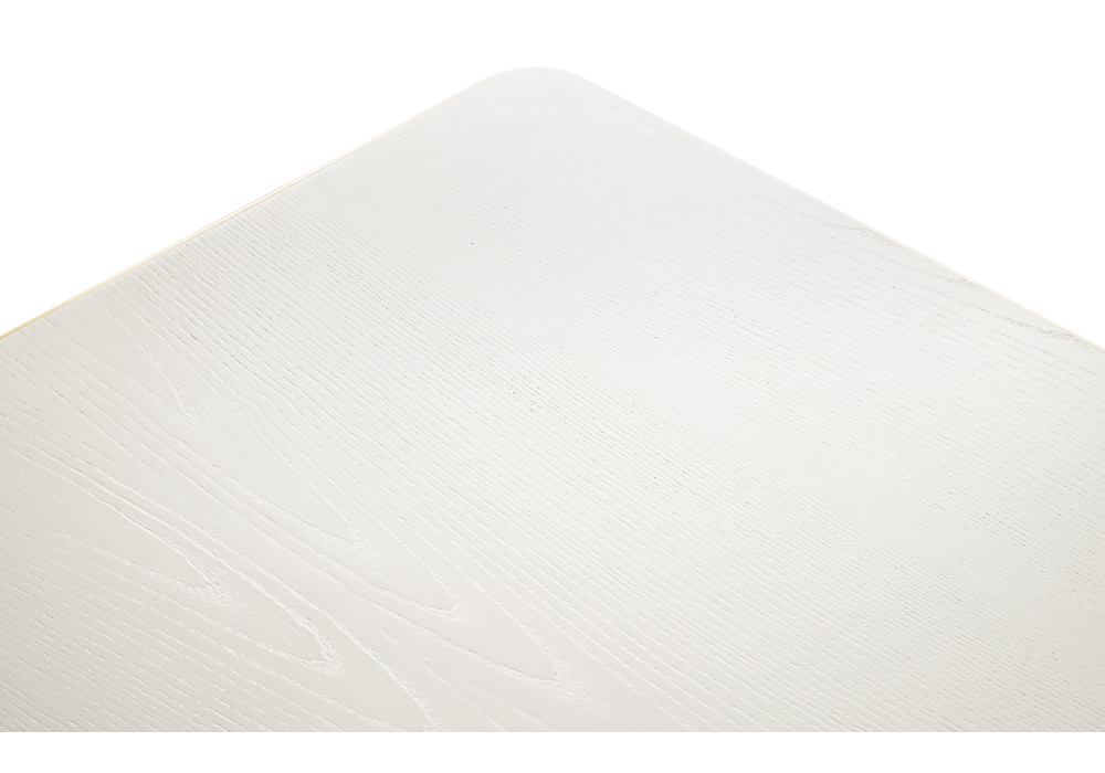 Обеденные столы, Стол деревянный Балмет молочный/золото