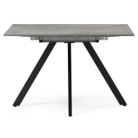Обеденные столы, Деревянный стол Райн 116(160)x77 (черные ноги)