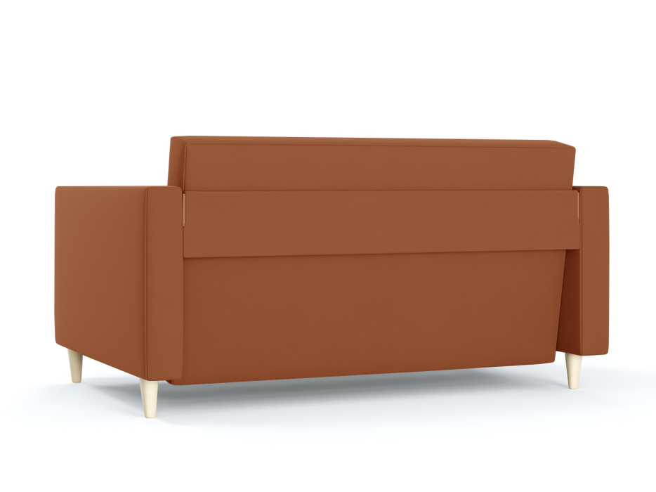 Диваны еврокнижки, Диван-кровать еврокнижка Квадро, велюр