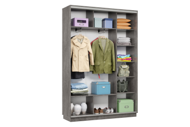 Шкаф-купе Премьер Лайт 11 П-3159 двухдверный