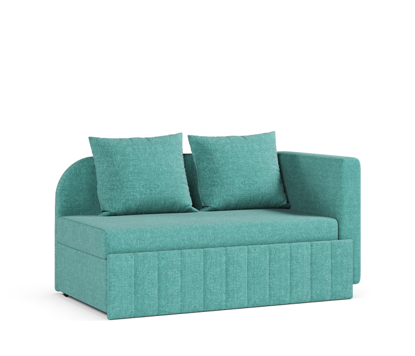 Диваны прямые кухонные, Кушетка Кларисс, рогожка