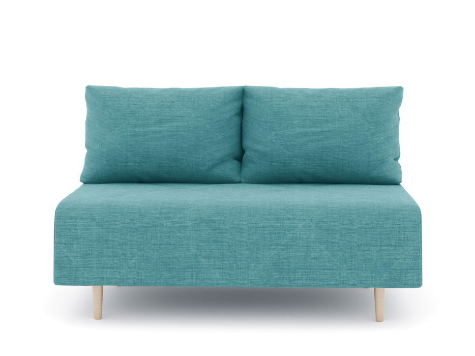 Диваны прямые кухонные, Диван прямой нераскладной Милли мини 2-х  местный без подлокотников, рогожка