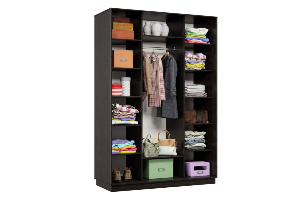 Шкафы-купе, Шкаф-купе Премьер 16 (15;15;15) трёхдверный