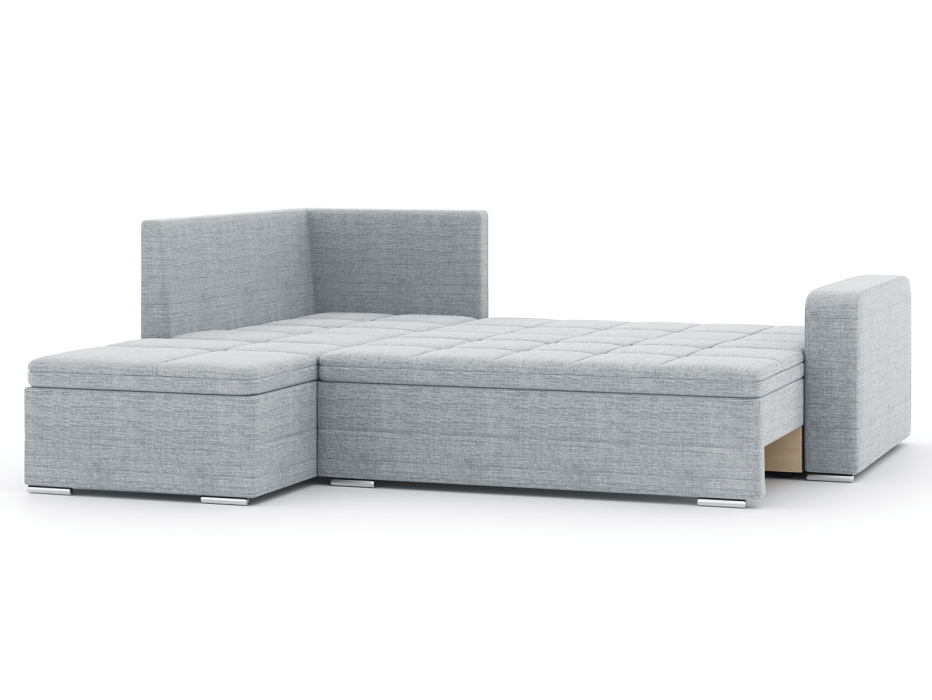 Диваны угловые в гостиную, Диван-кровать угловой еврокнижка Бромен, рогожка Люкс