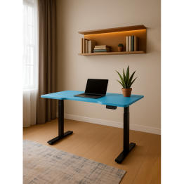 Компьютерный стол Маркос с механизмом подъема 140х80, черный