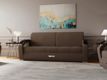 Прямой диван Дубай-1 ППУ, велюр