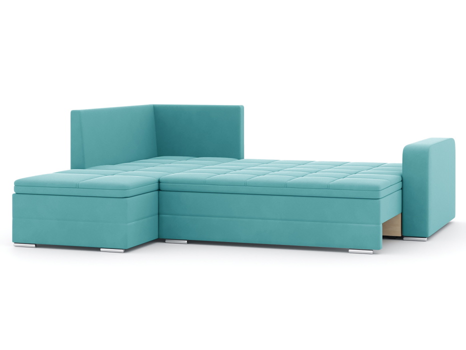 Диваны угловые в гостиную, Диван-кровать угловой еврокнижка Бромен, рогожка