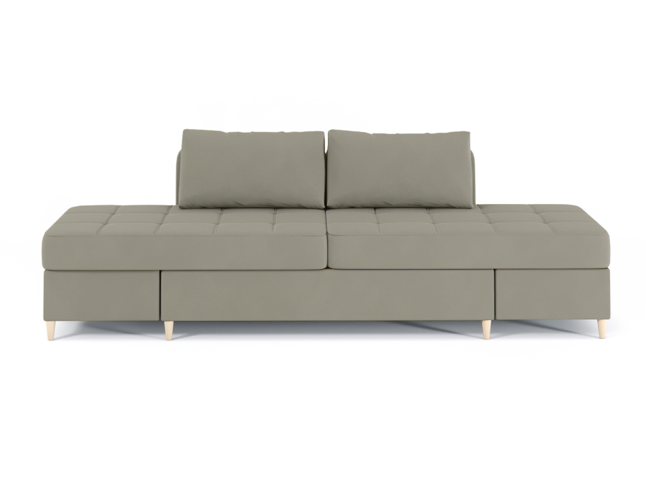 Диваны угловые в гостиную, Диван-кровать угловой Оливер 2 еврокнижка-трансформер, велюр