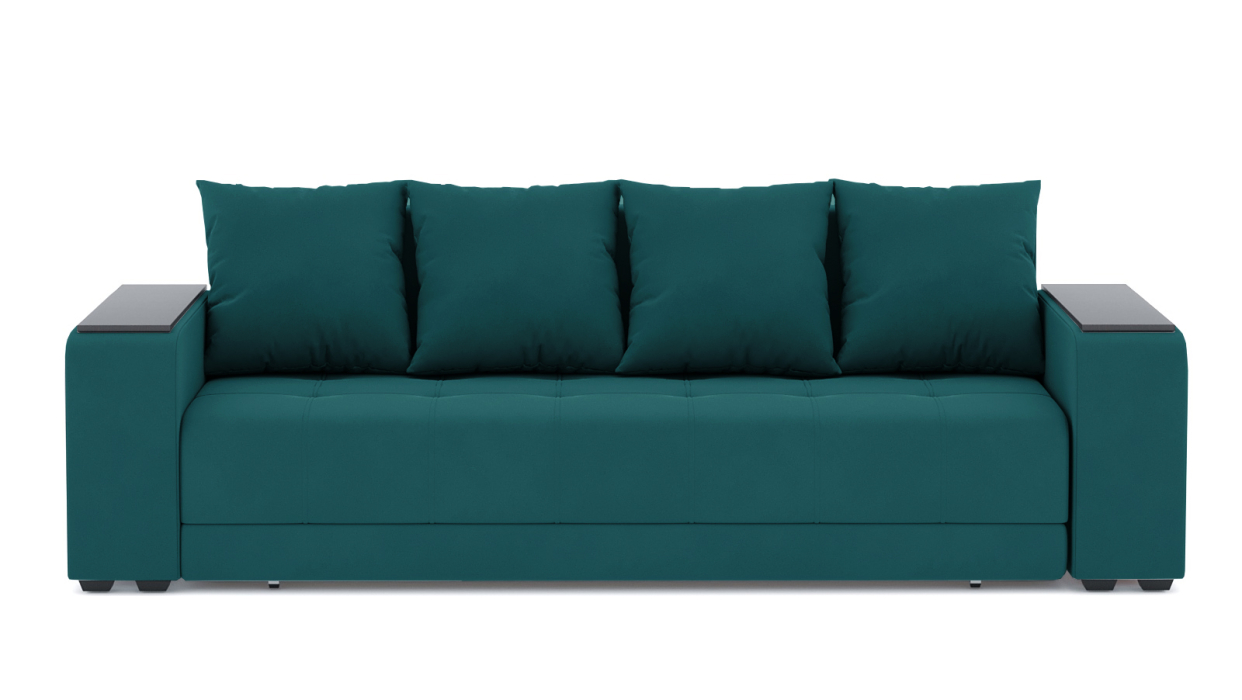 Диваны еврокнижки, Диван-кровать Дубай Лайт еврокнижка, велюр