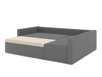 Диван-кровать угловой Мансберг дельфин, велюр