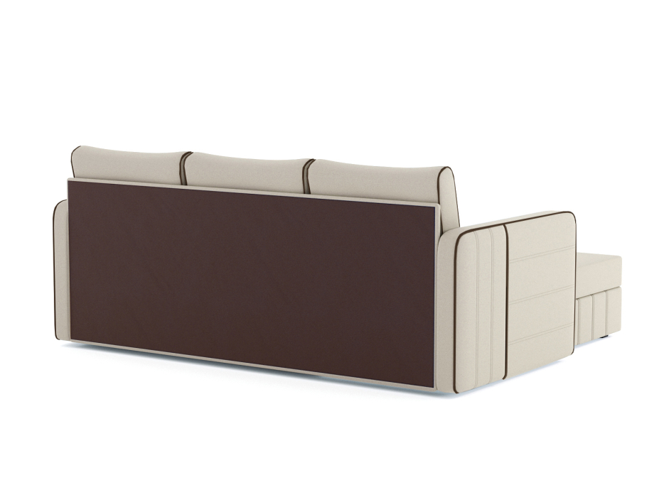 Диваны угловые в гостиную, Диван-кровать угловой Cлим дельфин, велюр