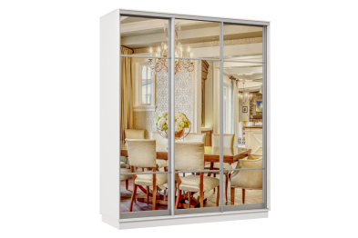 Шкаф-купе Премьер Лайт 41 (11;11;11) трехдверный