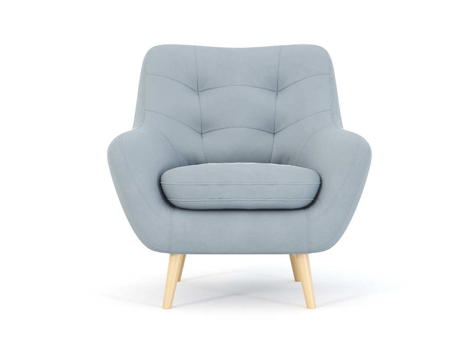 Гостиная, Кресло для отдыха Бари, велюр