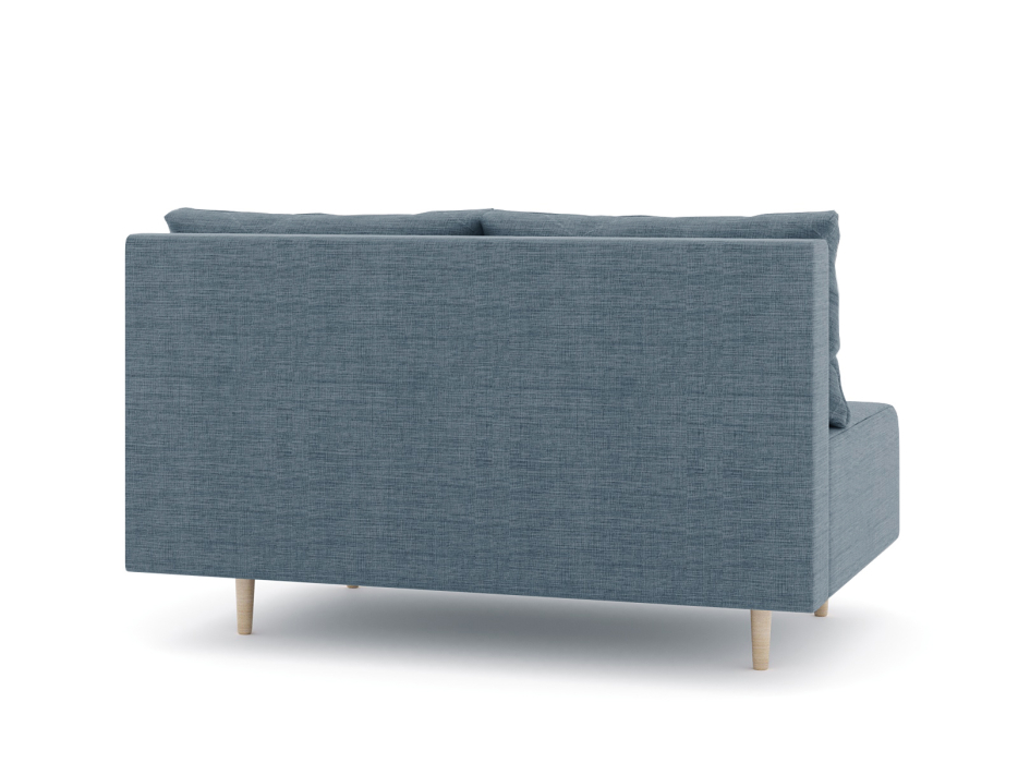 Диваны прямые кухонные, Диван прямой нераскладной Милли мини 2-х  местный без подлокотников, рогожка